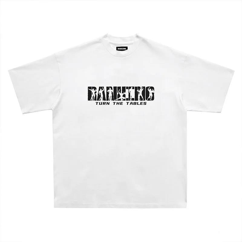 Summer Men's And Women's Cotton T-shirts, Gym Short Sleeved