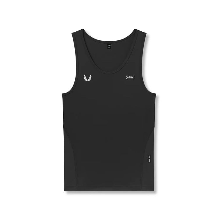 Sports Mens Quick-Dry, High-Stretch Sleeveless Tank Top