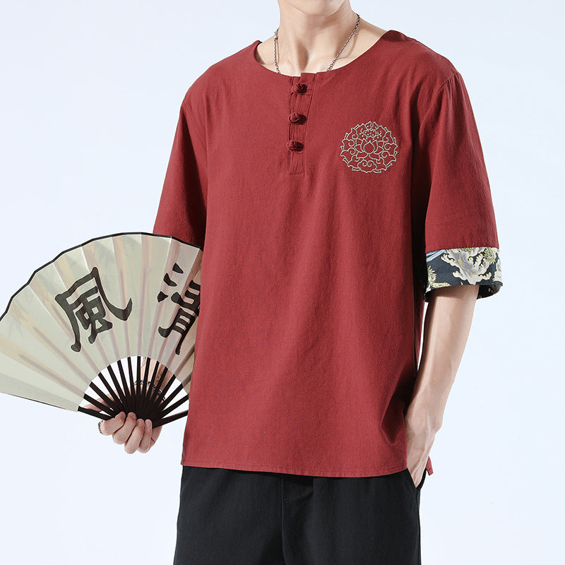 Japanese Kimonos Summer Short-Sleeved T-shirt