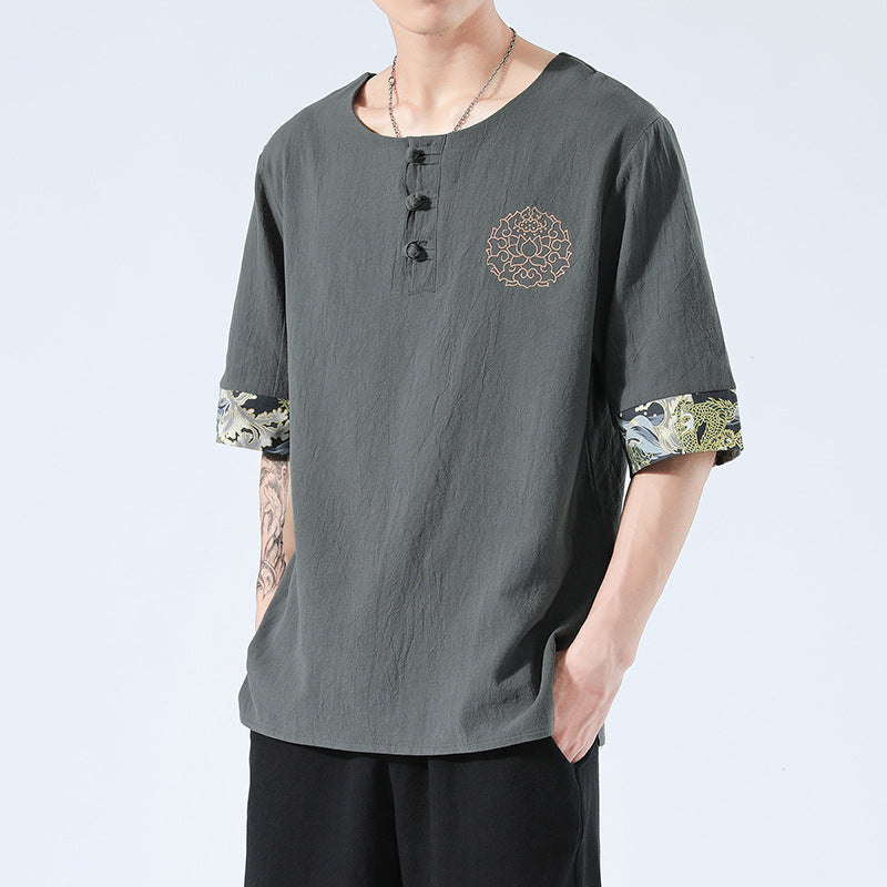 Japanese Kimonos Summer Short-Sleeved T-shirt