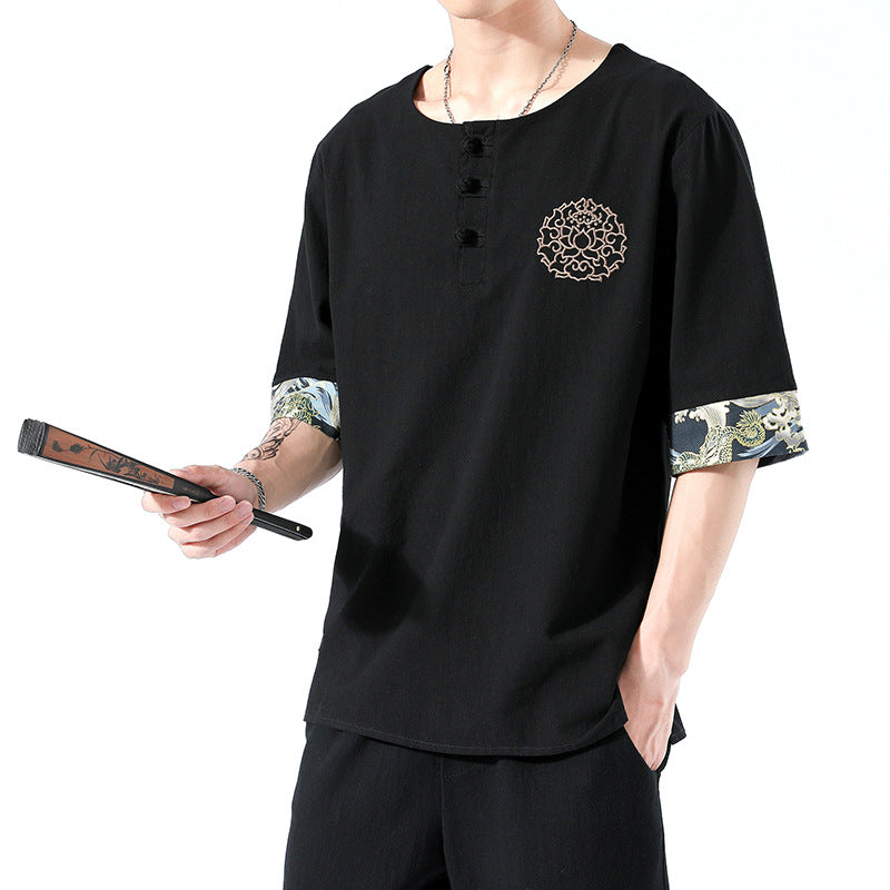 Japanese Kimonos Summer Short-Sleeved T-shirt