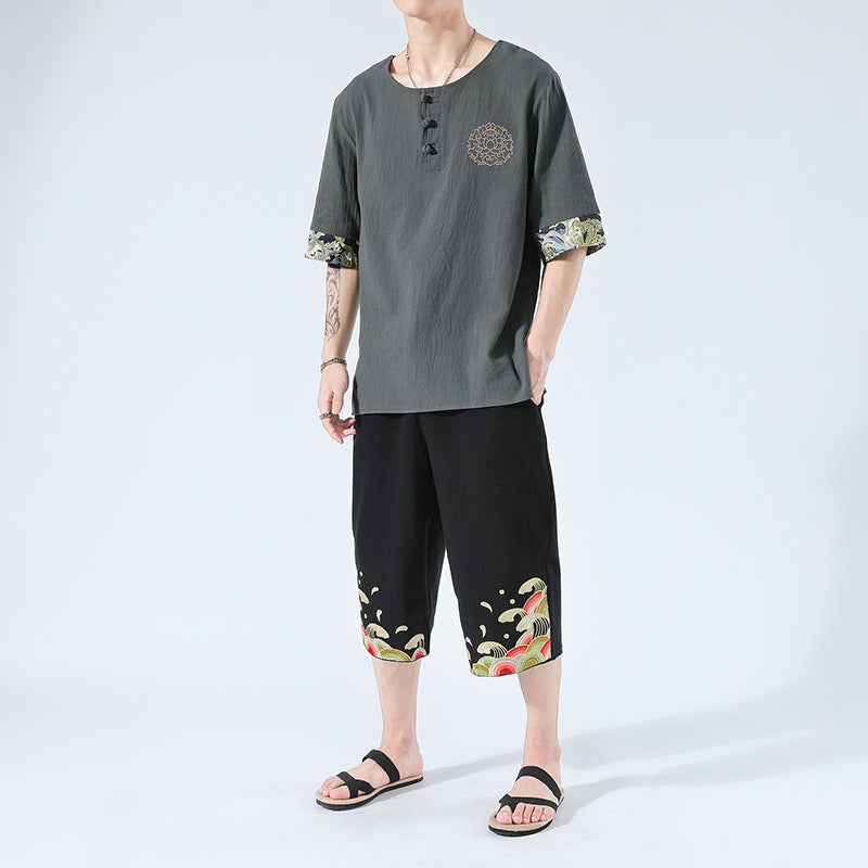 Japanese Kimonos Summer Short-Sleeved T-shirt