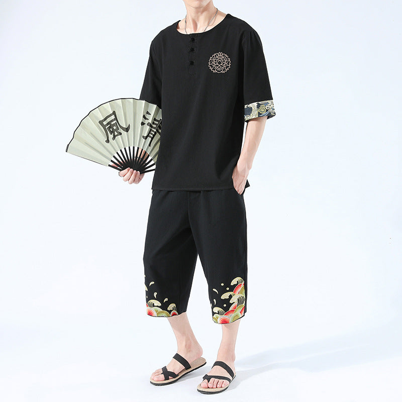 Japanese Kimonos Summer Short-Sleeved T-shirt