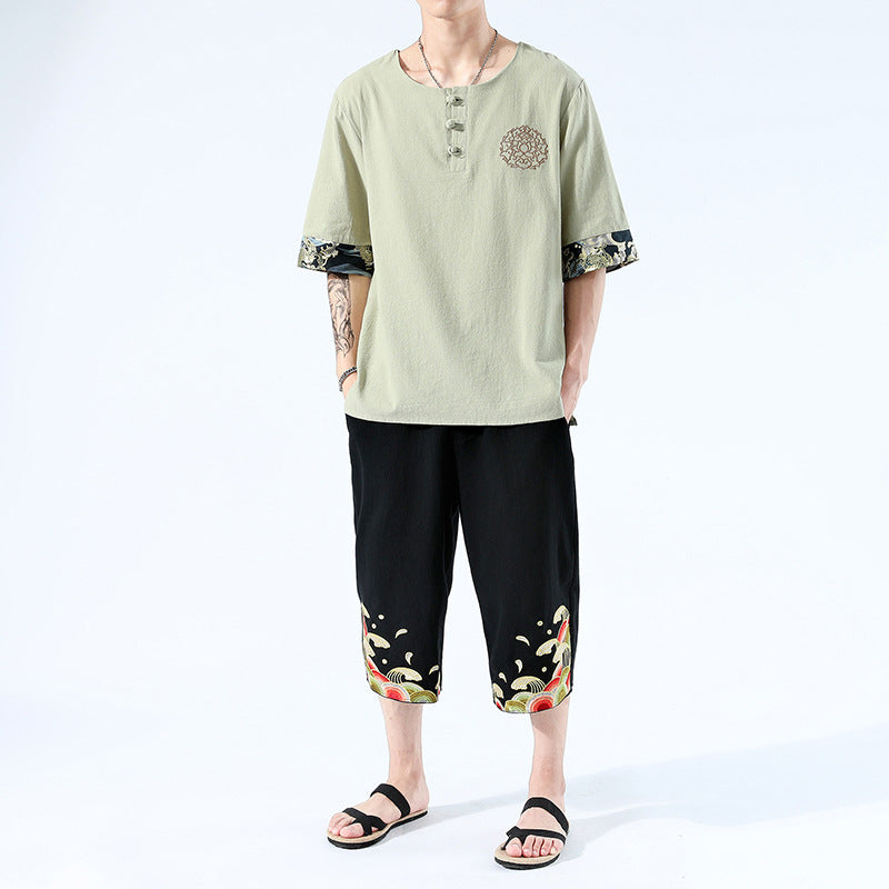 Japanese Kimonos Summer Short-Sleeved T-shirt