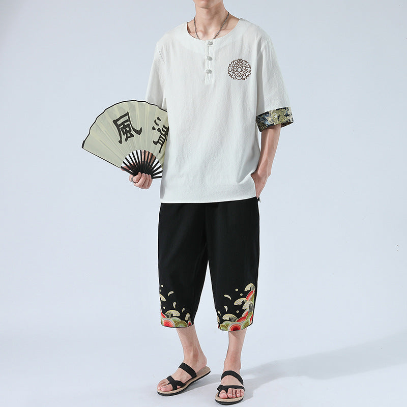 Japanese Kimonos Summer Short-Sleeved T-shirt