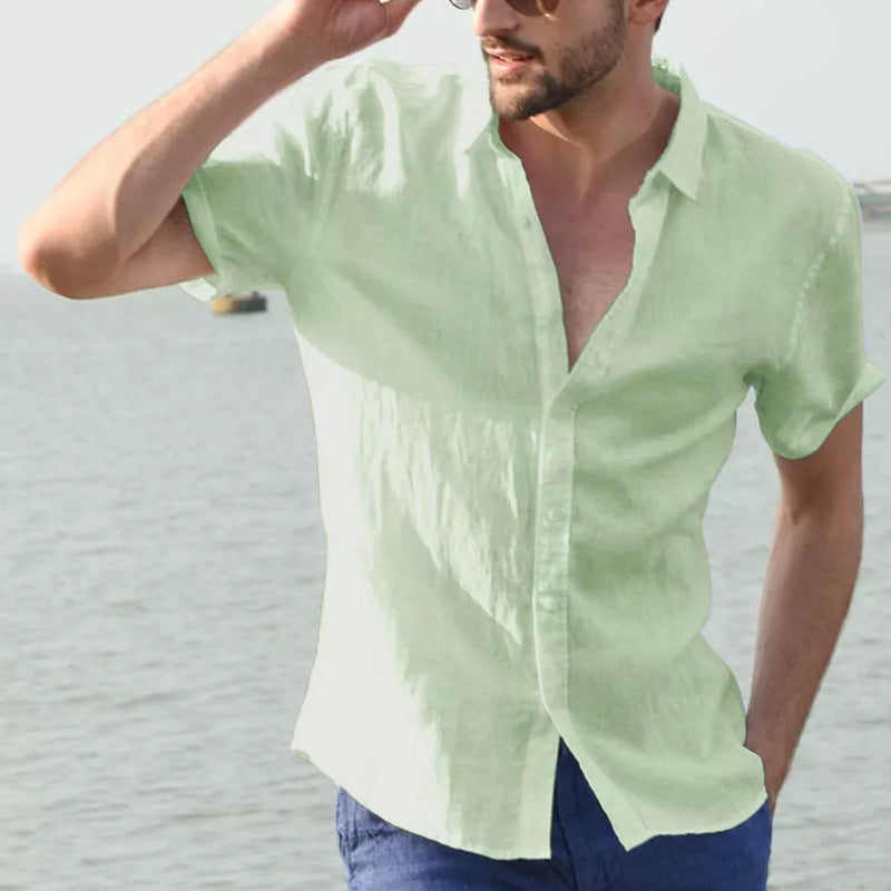 casual foreign trade men's shirts
