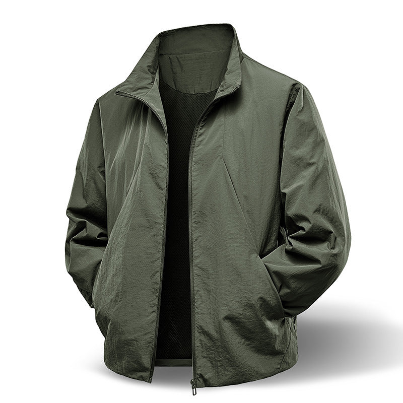 Windproof And Waterproof Zip-up Jacket