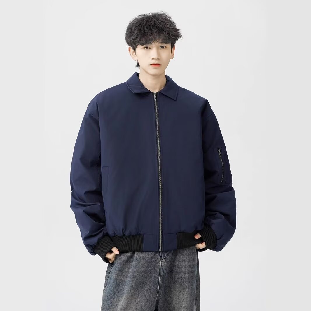 Mens Versatile Casual Baseball Jacketstylish And Easy To Pair With Anything