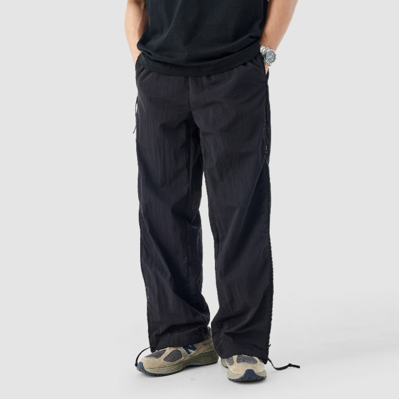 Loose-fitting Straight-leg Athletic Pants Outdoor Hiking And Climbing Shell Pants