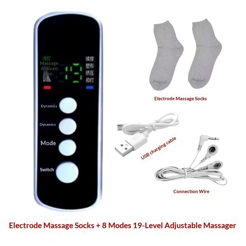 Microcurrent Pulse Foot Massage Socks