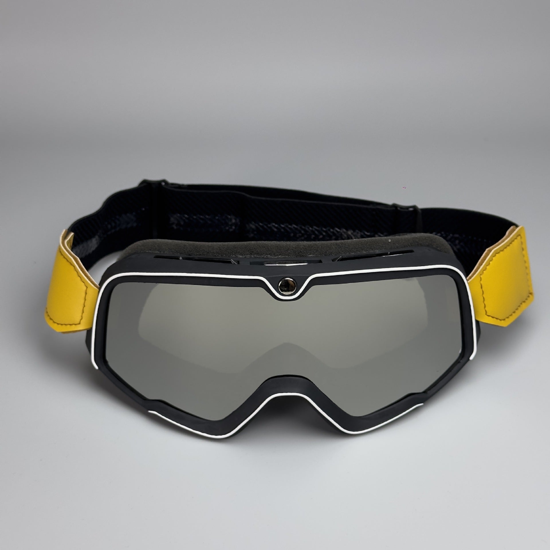 Retro-style DEUS Motorcycle Helmet Goggles