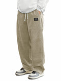 Mens Relaxed-fit Corduroy Casual Pants