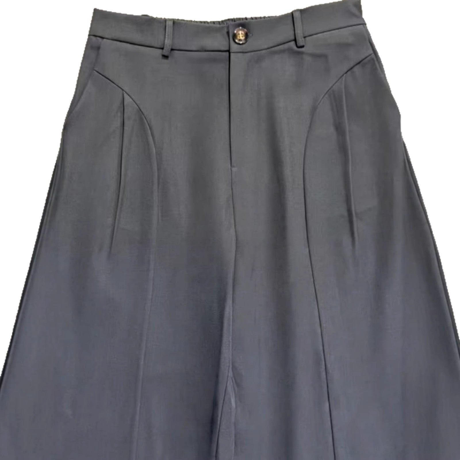 New Mens High-waisted Wide-leg Machete Pants