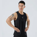 Mens Plus-Size Stretchy Breathable Tank Top