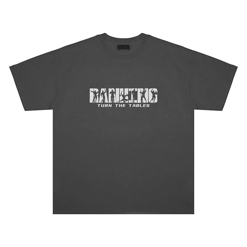 Summer Men's And Women's Cotton T-shirts, Gym Short Sleeved