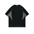 Men's Summer Patchwork Basketball T-Shirt